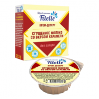 Крем-десерт Fitelle Сгущенное молоко со вкусом карамели, 100 г 